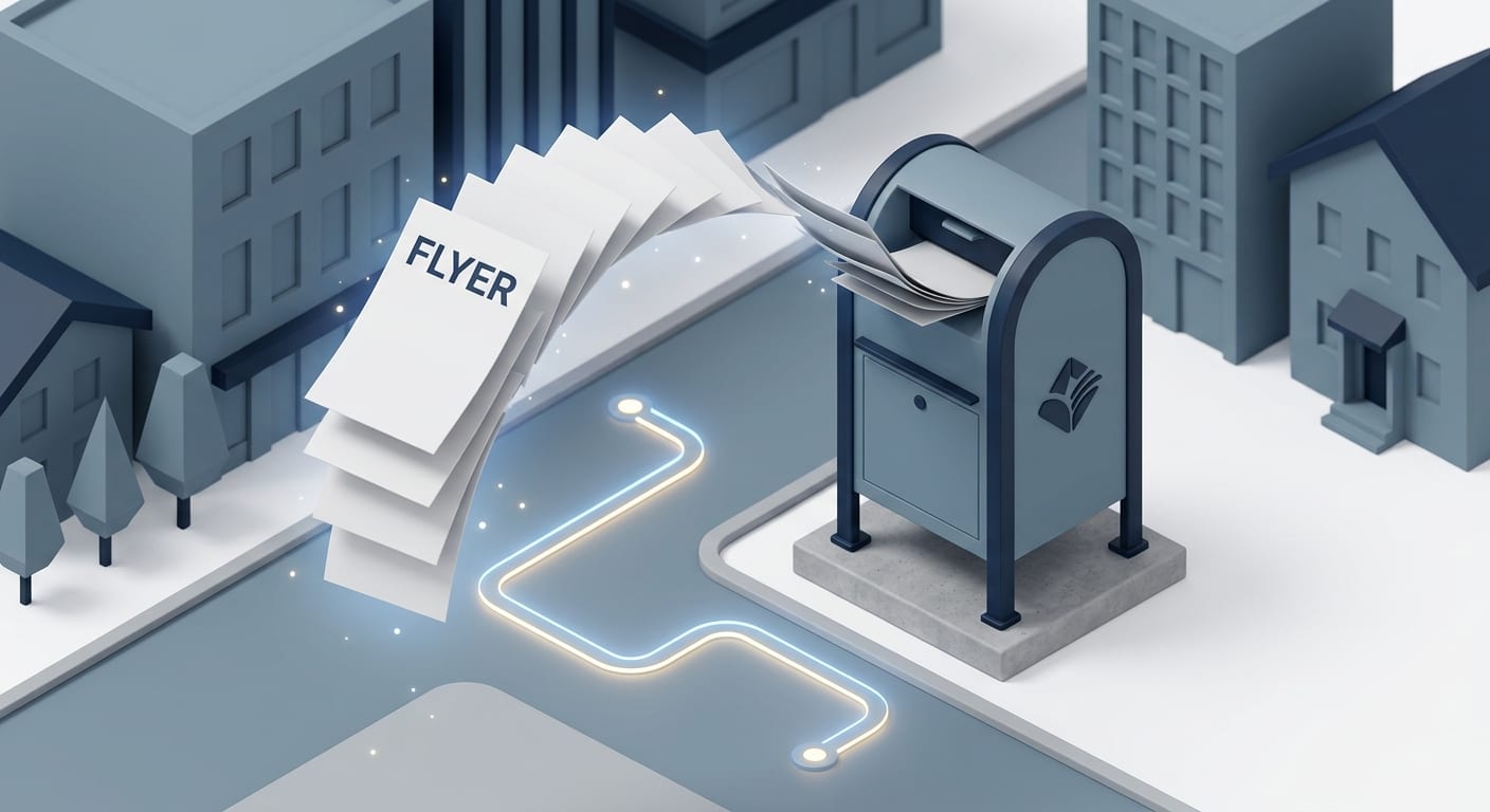 Flyerverteilung