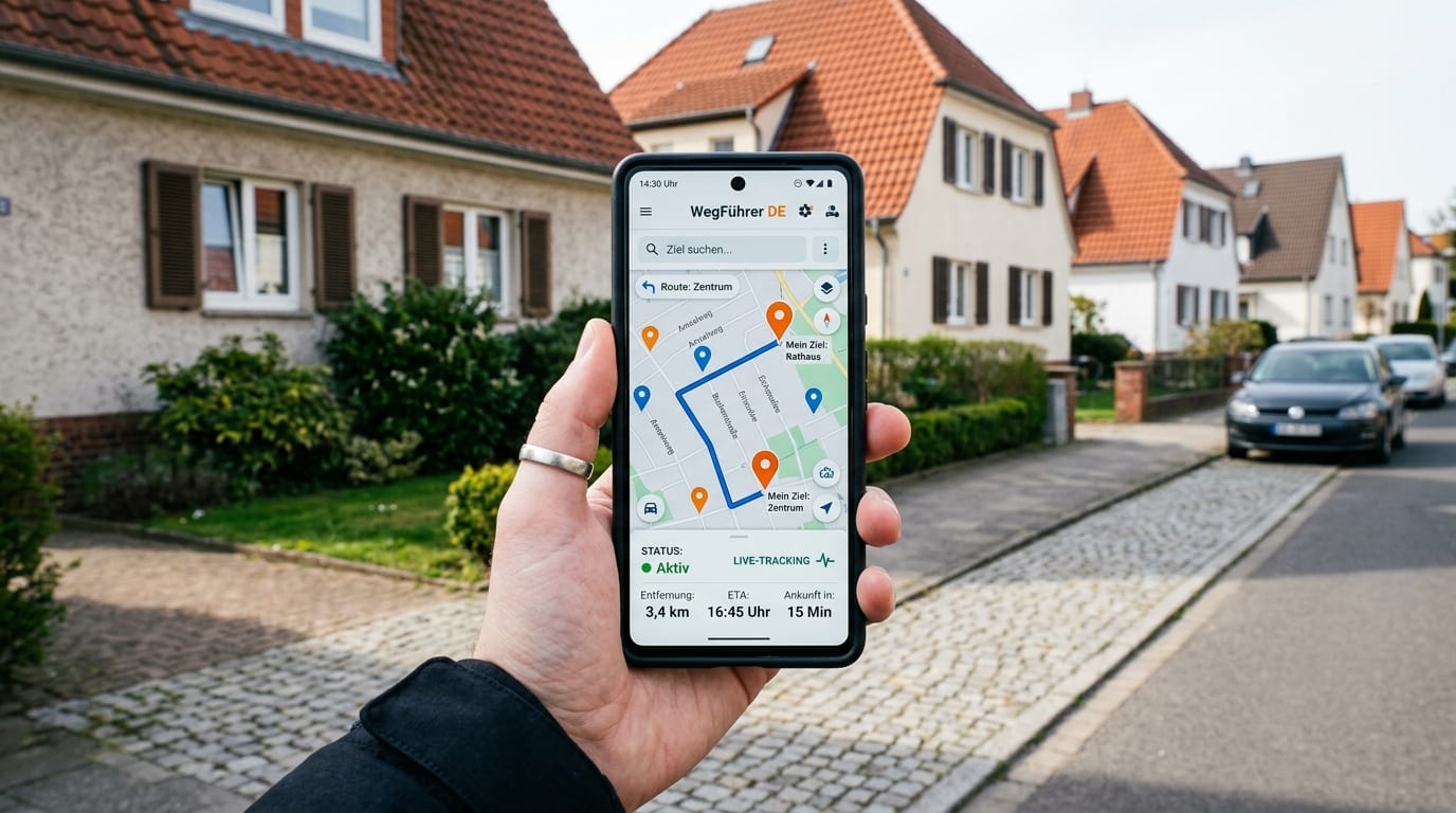 GPS-Tracking und Kartenansicht